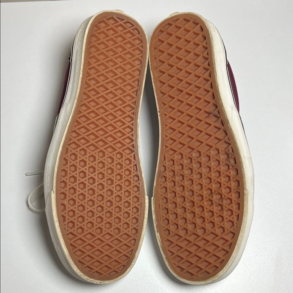 Vans Anaheim Factory Era Style 95 Suede Black Burgundy Women’s 9.5 / Men’s 8.0 - Picture 6 of 7